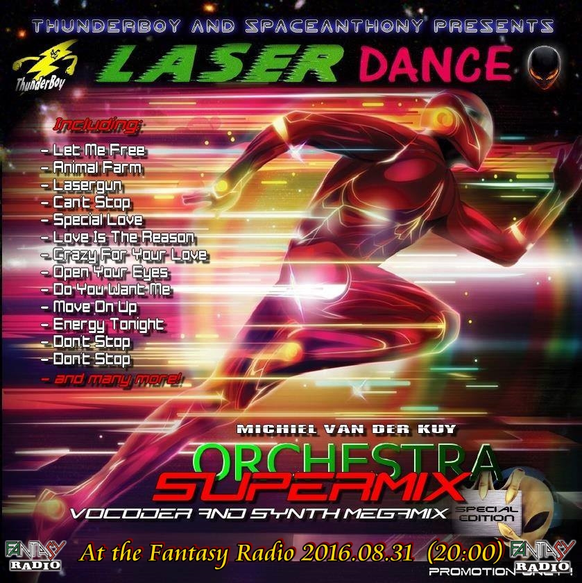 Read more about the article ThunderBoy & SpaceAnthony Presents – LaserDance Orchestra ReMix