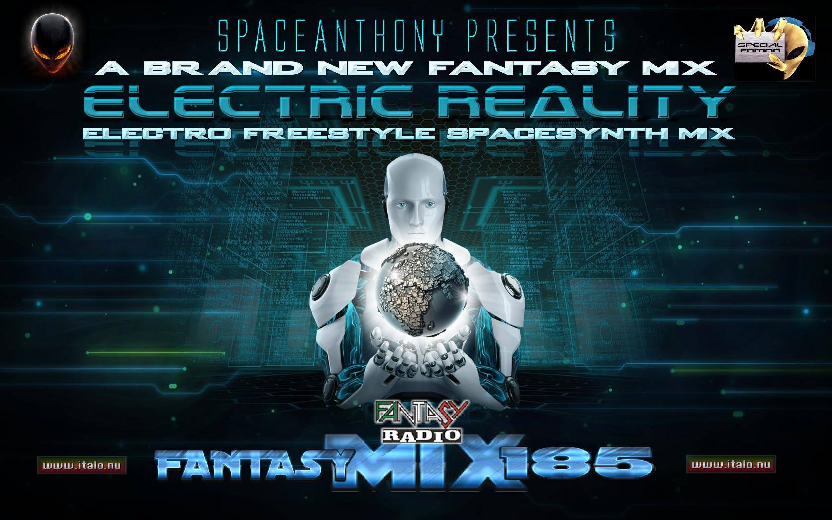 Read more about the article SpaceAnthony Presents  –  Electric Reality – SpaceSynth Show