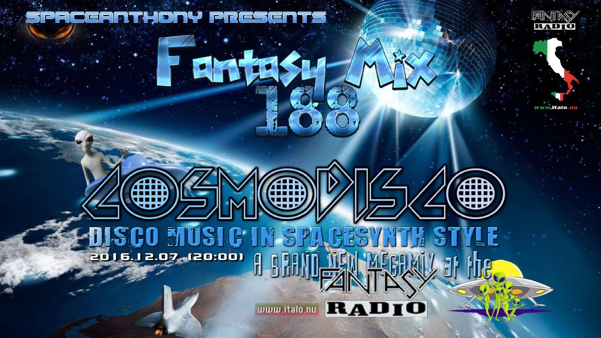 Read more about the article SpaceAnthony Presents – Cosmodisco – Exclusiv SpaceSynth show