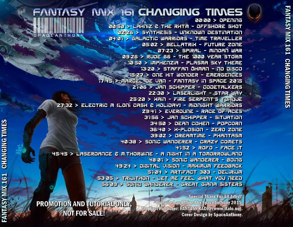Read more about the article SpaceAnthony Presents – Changing Times – Playlist