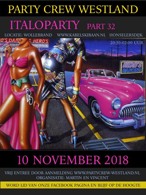 Read more about the article 10th of Nov 2018 The WOLLEBRAND Italo Party
