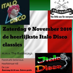 Read more about the article Italoparty Cafe Delierious