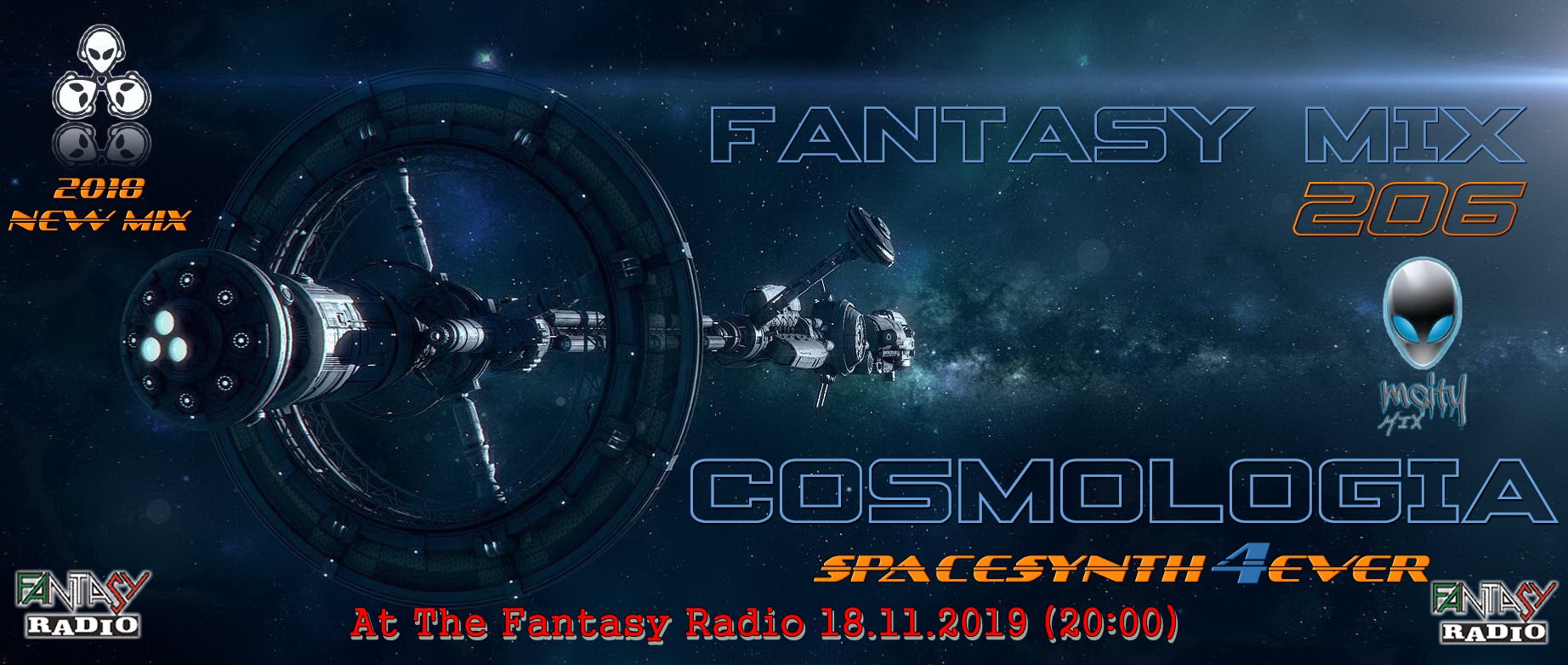 Read more about the article Fantasy Mix 2O6 – Cosmologia  By mCITY 2O18