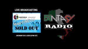 Read more about the article 30-11-2019 Saturday Live Broadcasting Martinelli (Italo Party)