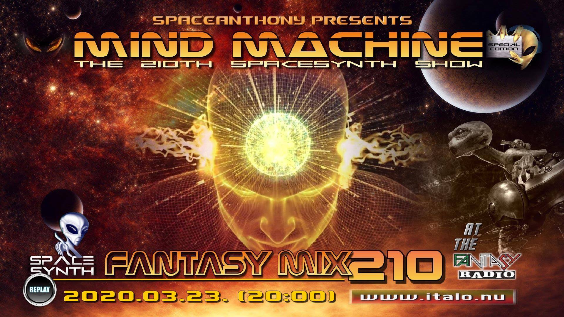 Read more about the article SpaceAnthony prensets –  Mind Machine – SpaceSynth Show