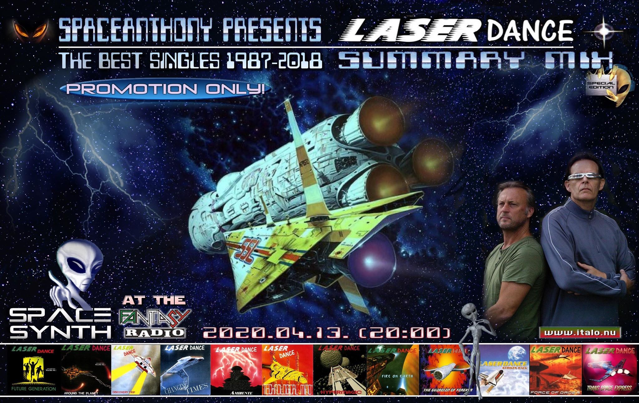 You are currently viewing Laser Dance – The Best Singels 1987-2018 – Summary Mix – by SpaceAnthony