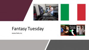 Read more about the article Fantasy Tuesday