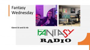 Read more about the article Fantasy Wednesday