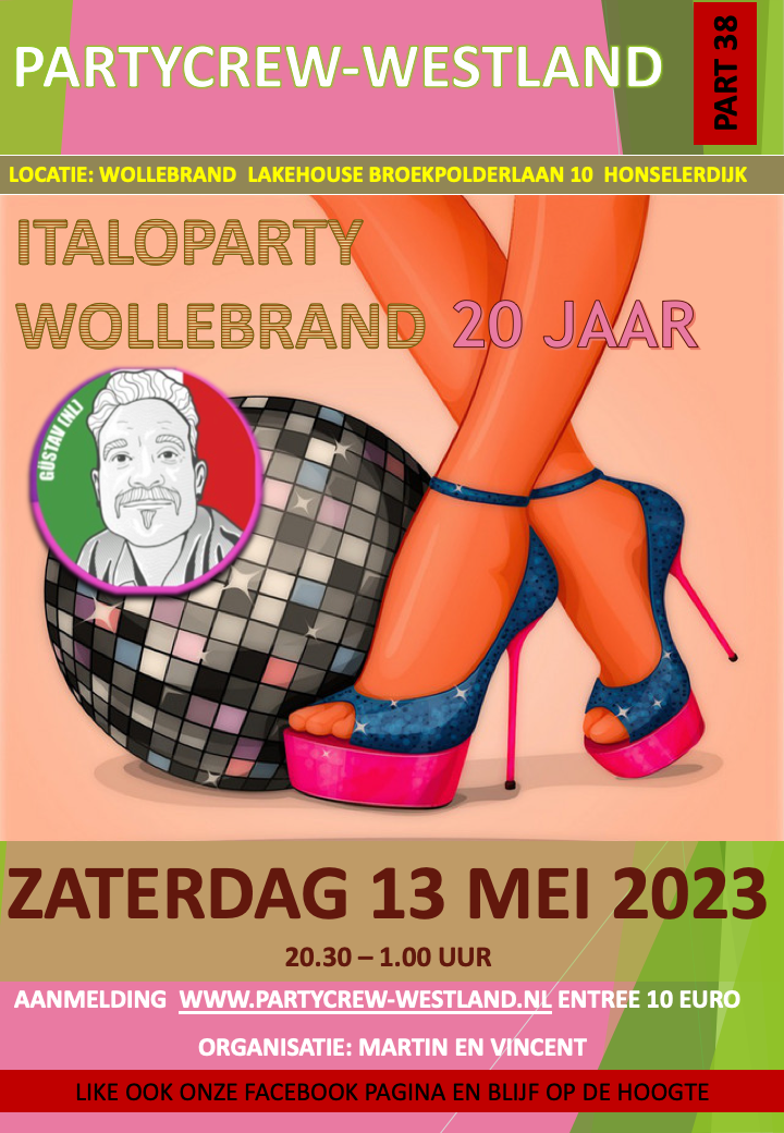You are currently viewing Saturday the Wollebrand Italoparty live on Fantasy radio