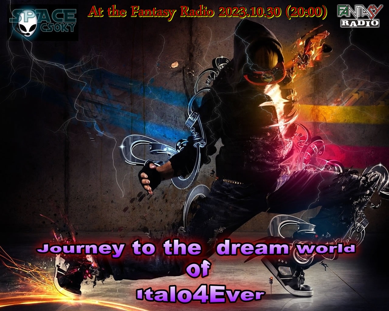 Read more about the article SpaceCsoky Presents – Journey to the  dream world of Italo4Ever