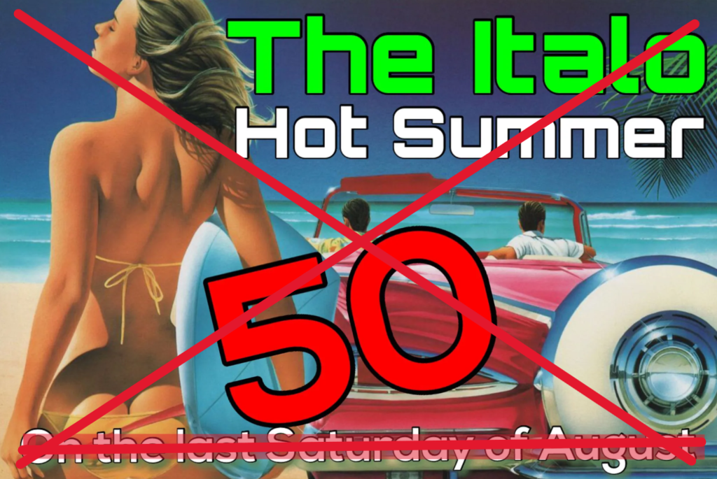 Read more about the article Unfortunately The Italo Hot Summer 50 2024 is cancelled !
