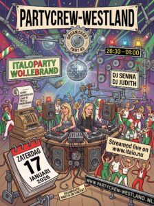 Read more about the article Saturday the Wollebrand Italoparty live on Fantasy radio