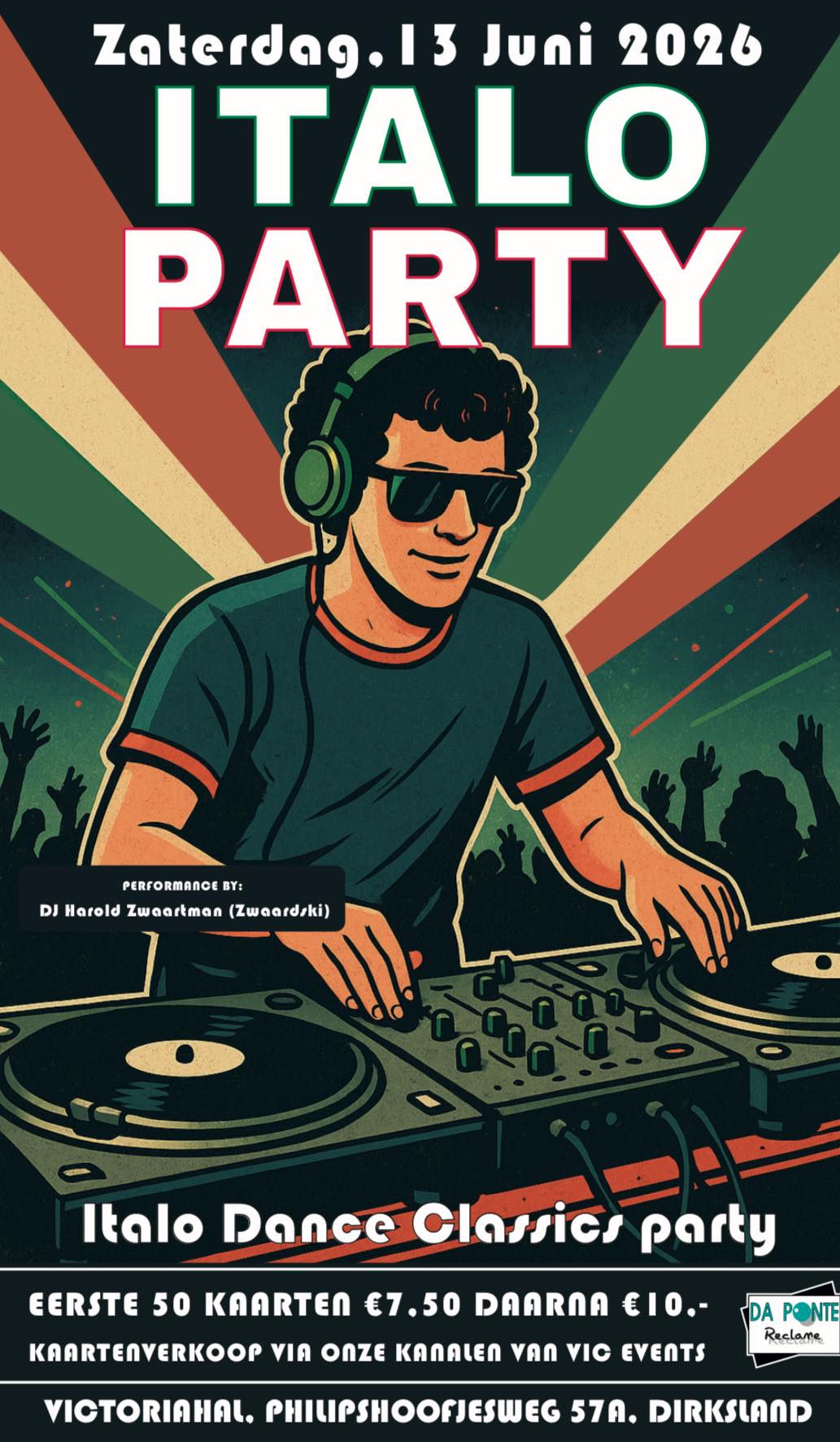 Read more about the article 13 Juni 2026 italo party in Dirksland