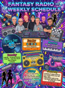 Read more about the article Fantasy Radio – Weekly Schedule