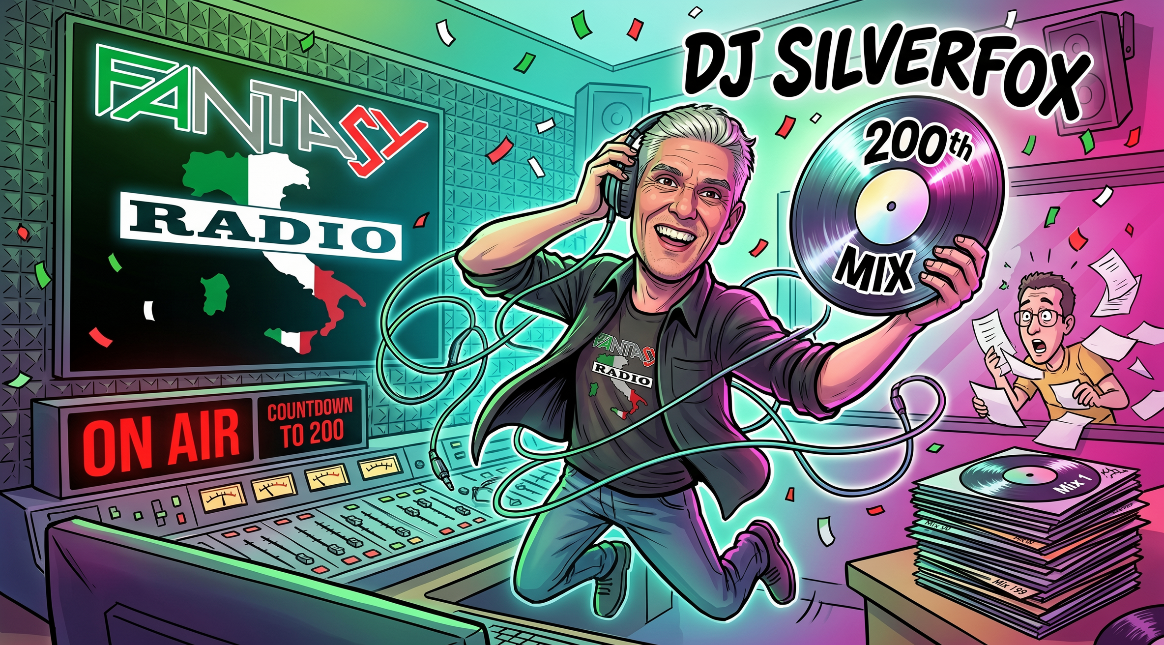 Read more about the article Coming Soon: The 200th Mix by DJ Silverfox! 🎧