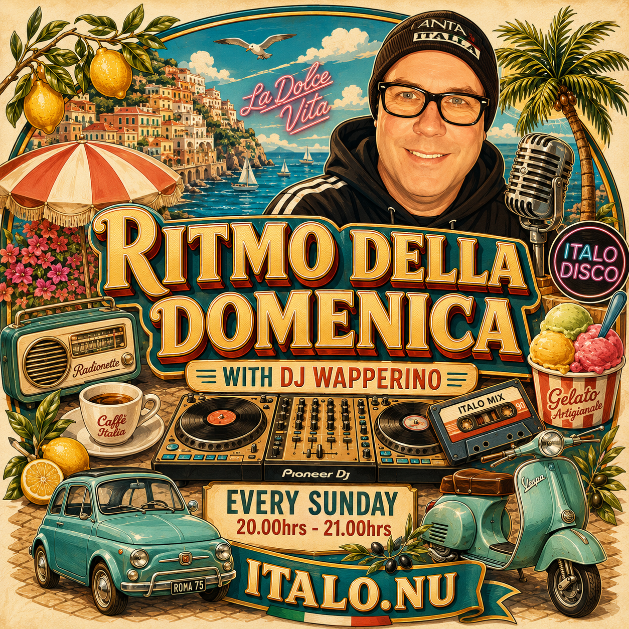 Read more about the article Sunday = Italo Magic on Fantasy Radio!