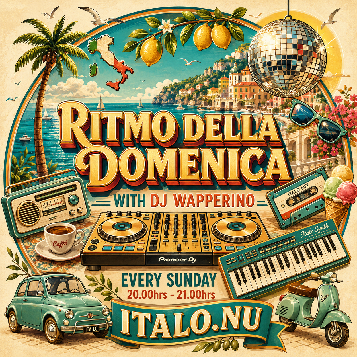 Read more about the article Sunday = Italo Magic on Fantasy Radio!