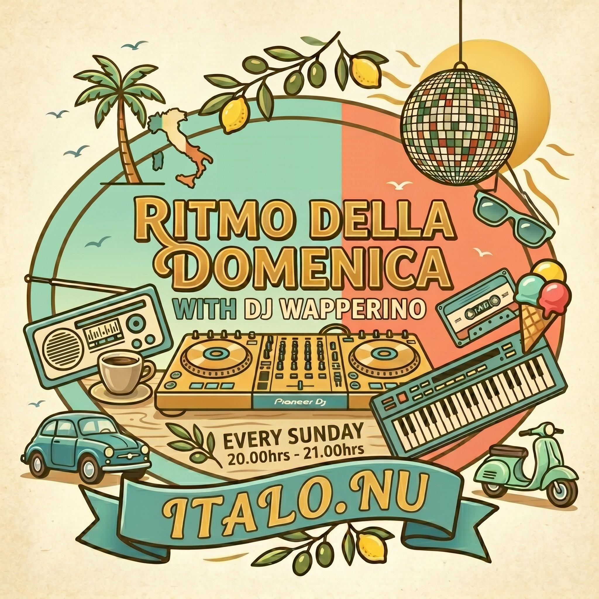 Read more about the article Sunday = Italo Magic on Fantasy Radio!